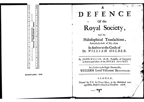 Defence of the Royal Society image